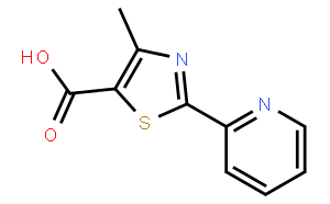 4-甲基-2-(2-吡啶基)噻唑-5-羧酸