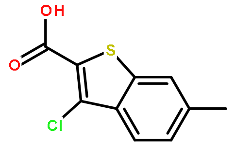 3-氯-6-甲基-2-苯并噻吩甲酸