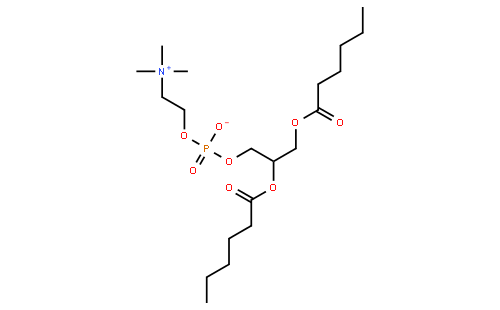 1,2-dihexanoyl-sn-glycero-3-phosphocholine