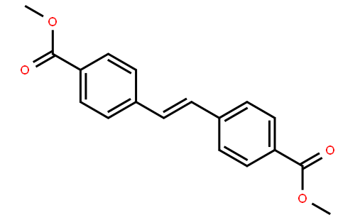 二甲基-(E)-均二苯代乙烯-4,4-乙二酸酯