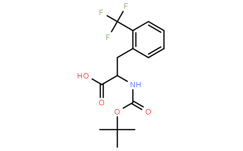 N-叔丁氧羰基-D-2-三氟甲基苯丙氨酸
