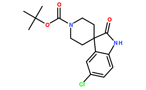 1'-Boc-5-Chloro-1,2-dihydro-2-oxo-spiro[3H-indole-3,4'-piperidine]
