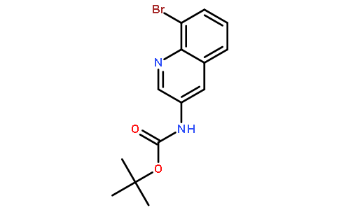 tert-butyl 8-bromoquinolin-3-ylcarbamate