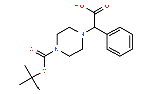 2-(4-boc-piperazinyl)-2-phenylacetic acid