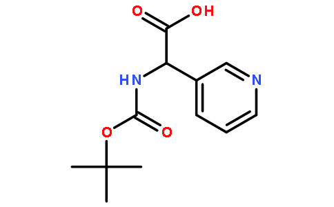 2-(Boc-氨基)-2-(3-吡啶基)乙酸