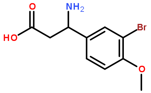 3-Amino-3-(3-bromo-4-methoxy-phenyl)-propionic acid