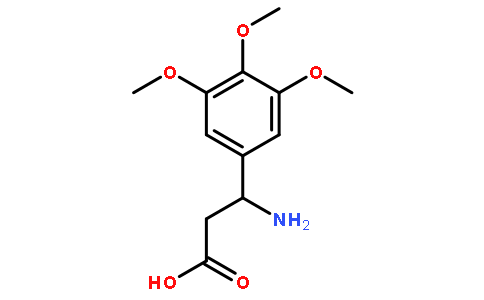3-Amino-3-(3,4,5-trimethoxy-phenyl)-propionic acid