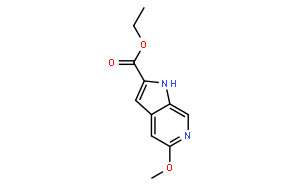 5-甲氧基-1H-吡咯并[2,3-c]吡啶-2-羧酸乙酯
