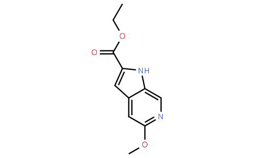 5 -甲氧基乙基-1H-吡咯并[2，3-c]吡啶-2-羧酸