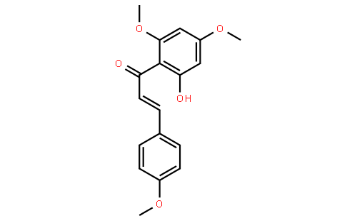 1-(2-Hydroxy-4,6-dimethoxyphenyl)-3-(4-methoxyphenyl)prop-2-en-1-one