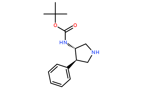 (3S,4R)-4-苯基吡咯烷-3-基氨基甲酸叔丁酯