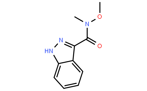 N-Methoxy-N-methyl-1H-indazole-3-carboxamide