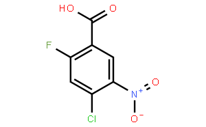 2-氟-4-氯-5-硝基苯甲酸