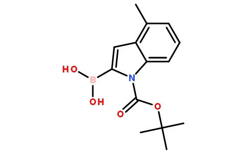 (1-(tert-Butoxycarbonyl)-4-methyl-1H-indol-2-yl)boronic acid