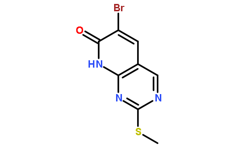 6-bromo-2-(methylthio)pyrido[2,3-d]pyrimidin-7(8H)-one