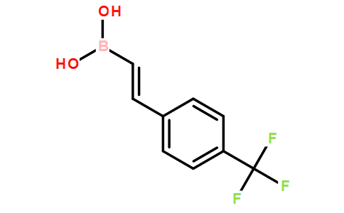 反-2-[4-(三氟甲基)苯基]乙烯基硼酸