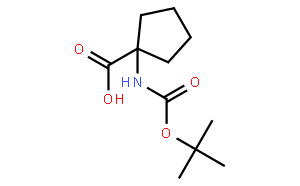 1-(叔丁氧基羰氨基)环戊烷甲酸
