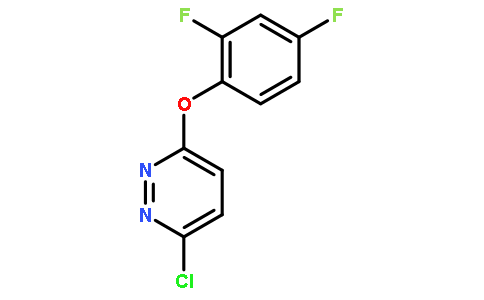 3-Chloro-6-(2,4-difluorophenoxy)pyridazine