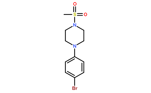 1-(4-Bromophenyl)-4-(methylsulfonyl)piperazine