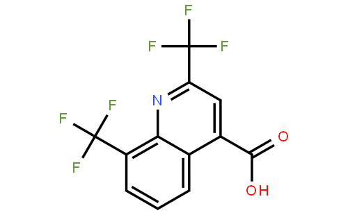 2,8-Bis(trifluoromethyl)quinoline-4-carboxylic acid
