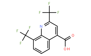 2,8-雙(三氟甲基)喹啉-4-羧酸