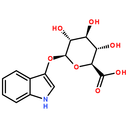3-吲哚基-beta-D-葡糖苷酸环己胺盐