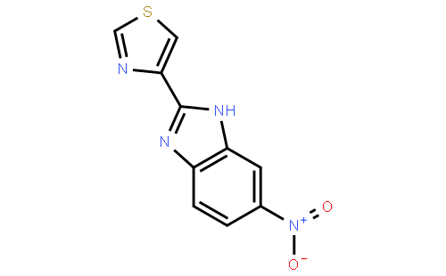 4-(5-Nitro-1H-benzo[d]imidazol-2-yl)thiazole