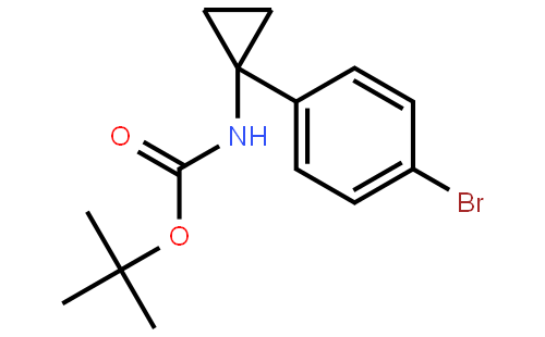 tert-Butyl (1-(4-bromophenyl)cyclopropyl)carbamate