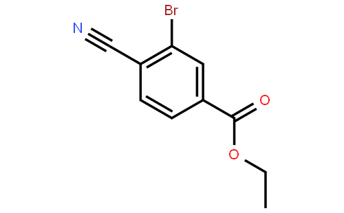 ethyl 3-bromo-4-cyanobenzoate