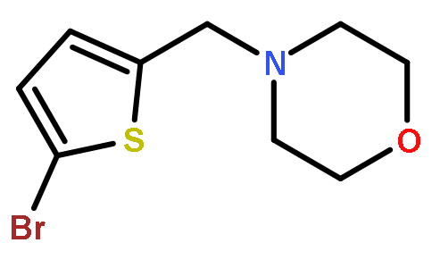 5-Bromo-2-(morpholin-4-ylmethyl)thiophene
