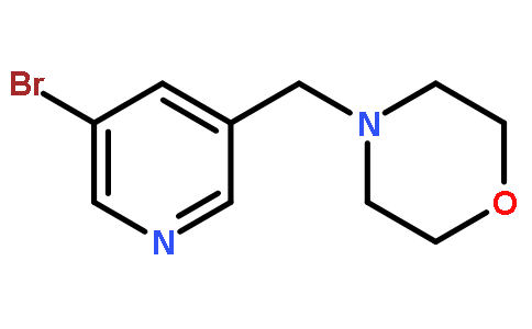 4-((5-Bromopyridin-3-yl)methyl)morpholine
