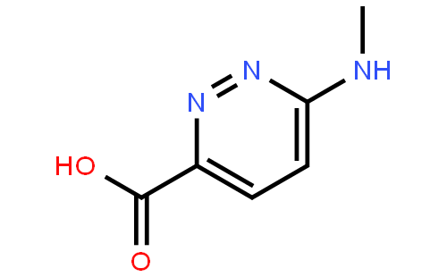 3-Pyridazinecarboxylic acid, 6-(methylamino)-