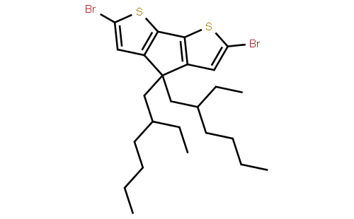 2,6-二溴-4,4-双(2-乙基己基)-4H-环戊并[2,1-b:3,4-b']二噻吩