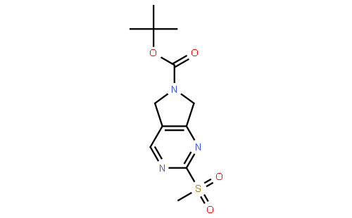 tert-Butyl 2-(methylsulfonyl)-5H-pyrrolo[3,4-d]pyrimidine-6(7H)-carboxylate