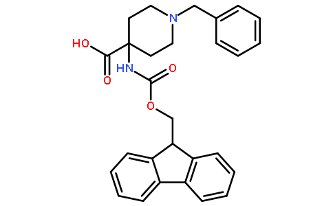 4-Fmoc-amino-1-benzyl-4-piperidinecarboxylic acid