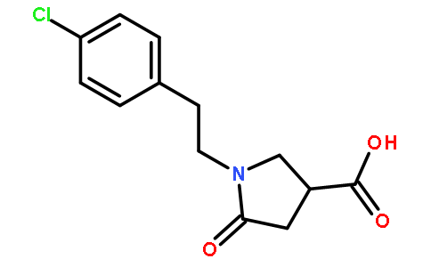 1-(4-Chlorophenethyl)-5-oxopyrrolidine-3-carboxylic acid