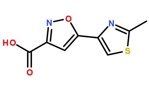 5-(2-methyl-1,3-thiazol-4-yl)-3-isoxazolecarboxylic acid