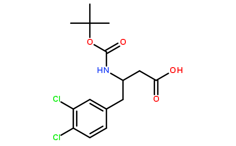 (R)-3-(boc-氨基)-4-(3,4-二氯苯基)丁酸