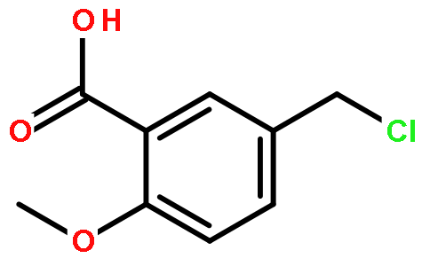 5-(氯甲基)-2-甲氧基苯甲酸