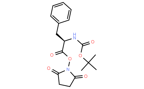  Boc-D-苯丙氨酸的N-羟基琥珀酰亚胺酯