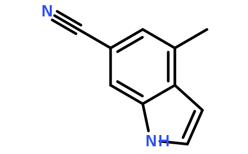 4-Methyl-1H-indole-6-carbonitrile
