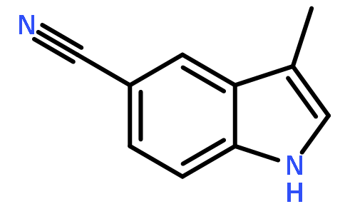 1H-INDOLE-5-CARBONITRILE,3-METHYL-