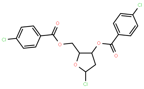 1-氯-3,5-二对氯苯甲酰基-2-脱氧-D-核糖
