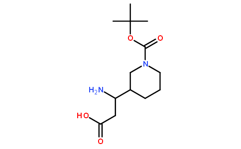 3-AMINO-3-[1-(TERT-BUTOXY CARBONYL)PIPERIDIN-3-YL] PROPANOIC ACID