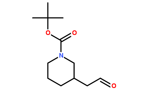 3-(2-oxo-ethyl)-piperidine-1-carboxylic acid tert-butyl ester