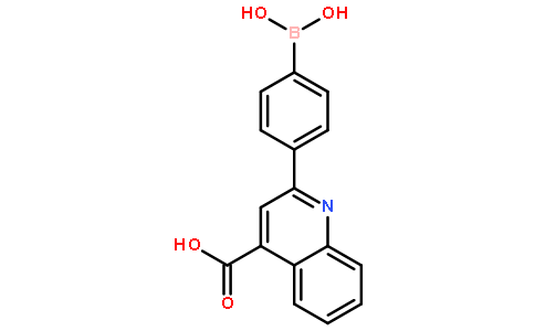 2-(4-DIHYDROXYBORANE)PHENYL-4-CARBOXYQUINOLINE