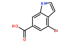 4-溴-1H-吲哚-6-羧酸
