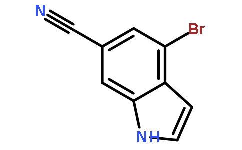 4-bromo-1H-indole-6-carbonitrile