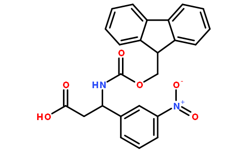 (R)-N-芴甲氧羰基-3-氨基-3-(3-硝基苯基)丙酸