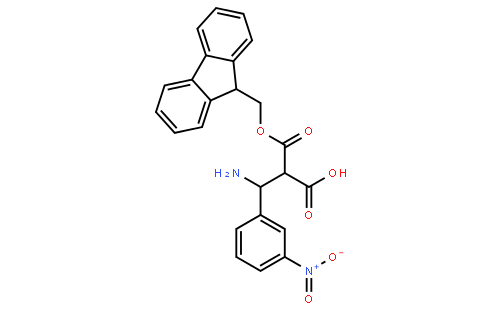 (S)-N-芴甲氧羰基-3-氨基-3-(3-硝基苯基)丙酸